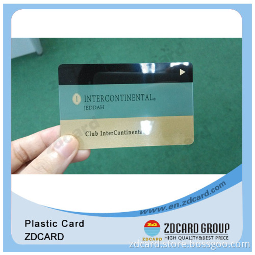 Clear PVC Smart Cards
